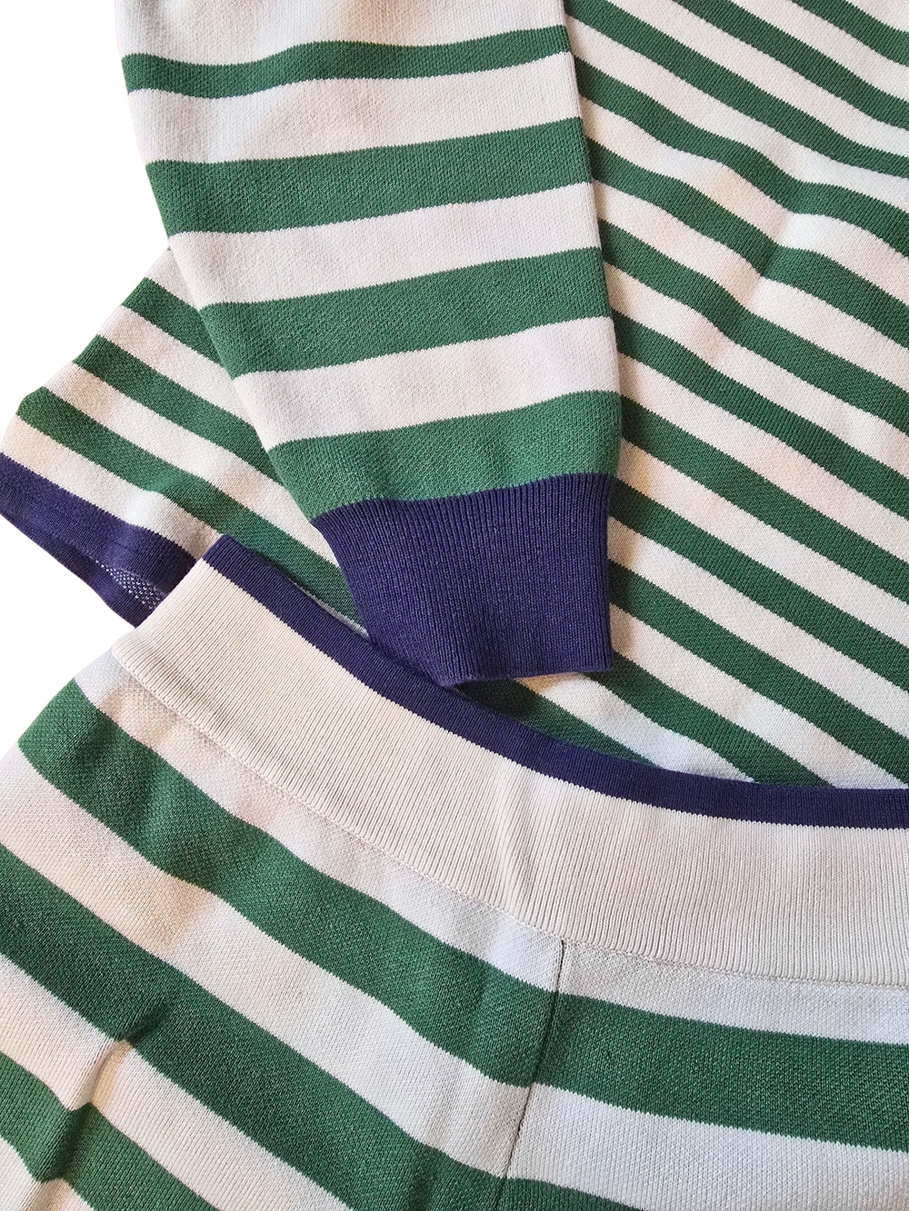 Striped Matching Sweater Set - Picture 2 of 4